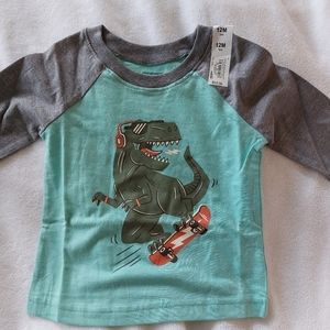 Calling All Dinosaur Lovers! Jumping Beans Softest LS Tee